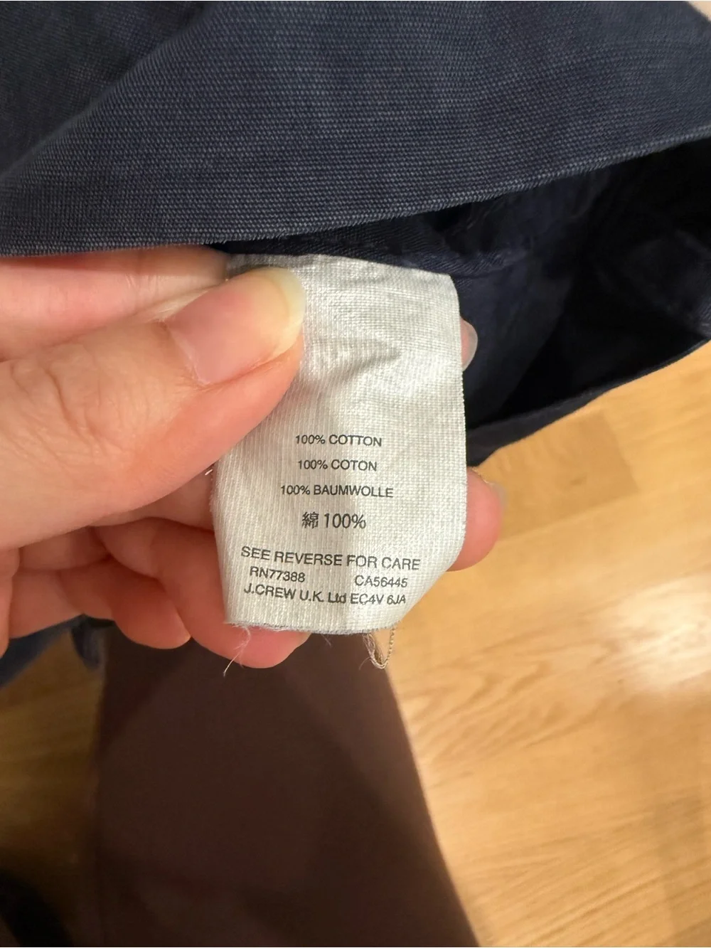 J. Crew classic military